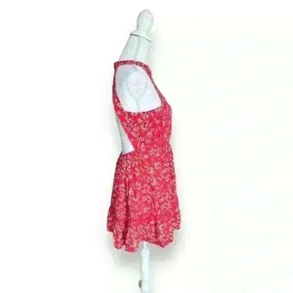 Sunday Mi Amor Floral Halter Dress Size Medium - Picture 2 of 7
